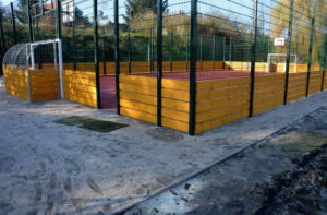 Installation terrain de pickleball
