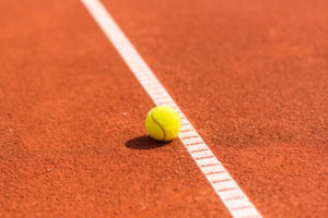 construction court de tennis en terre battue à Limoges