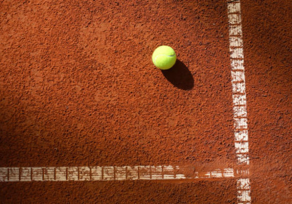 construction court de tennis en terre battue à Chartres